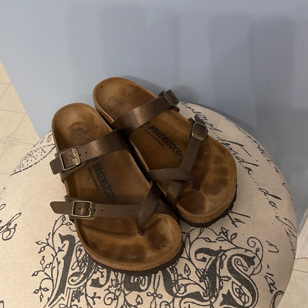 Birkenstock Mayari Metallic Sandal